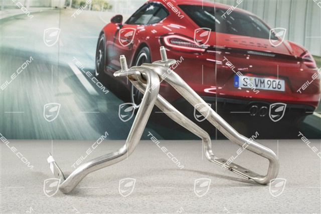 Main exhaust muffler bracket / support, R