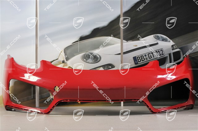 Front bumper, GTS, w/o headlamp washer, w/o ParkAssist Front bumper, GTS, w/o headlamp washer, w/o ParkAssist