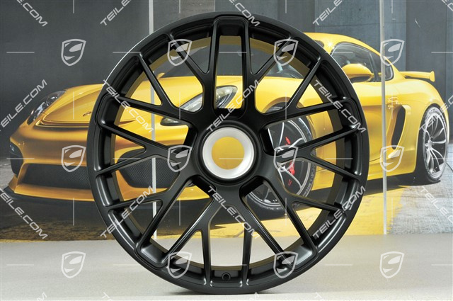 20" Felga Turbo S, centralne mocowanie, 9J x 20 ET51, czarny mat