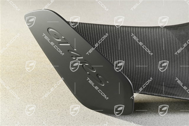 GT4RS Heckspoiler / Flügel, Carbon Hochglanz, komplett inkl. Seitenteile