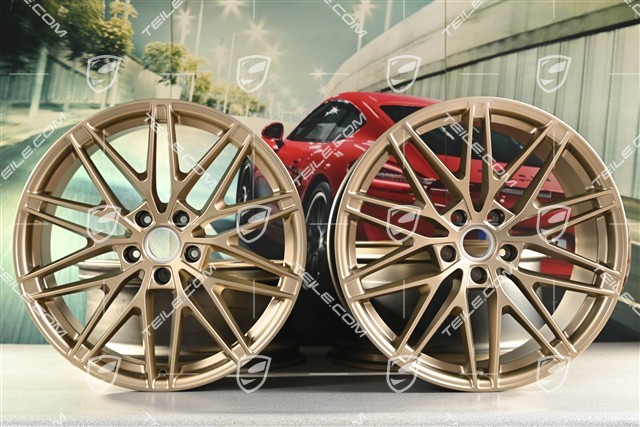22" Macan RS Spyder Design Felgensatz, 9J x 22 ET29 + 11J x 22 ET47, neodyme
