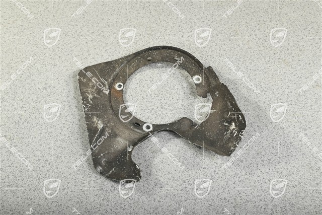 Front axle disc brake protective plate, R