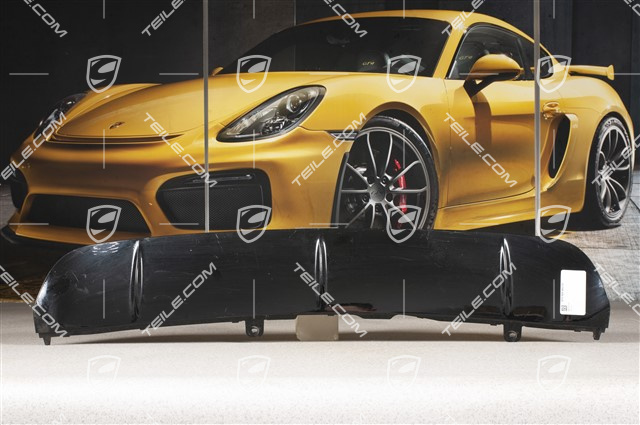 Rear bumper lower cover, centre