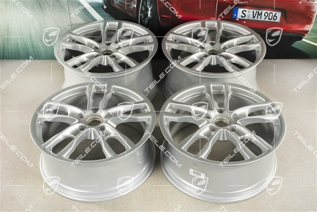 19" Boxster S III Felgensatz, 8J x 19 x ET 57 + 9,5J x 19 x ET 45