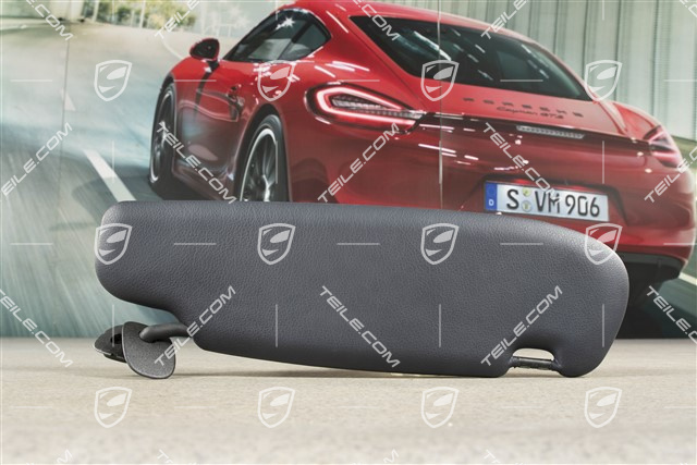 Osłona przeciwsłoneczna, Coupe, skóropodobna, Sea blue, L