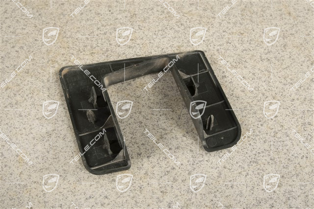 Tailgate hinge cover trim, Satin Black, L