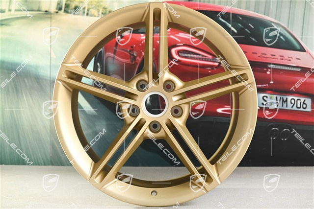 21" Felga Mission E Design, 11,5J x 21 ET66, aurum - złoty satynowy półmat