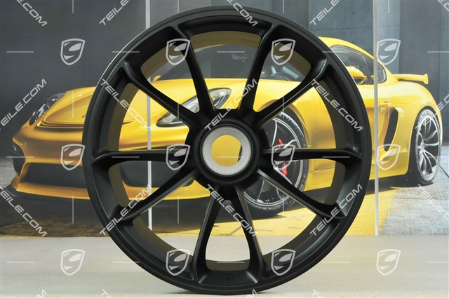 21" felga GT3RS, 12,5J x 21 ET48, czarny satynowy półmat