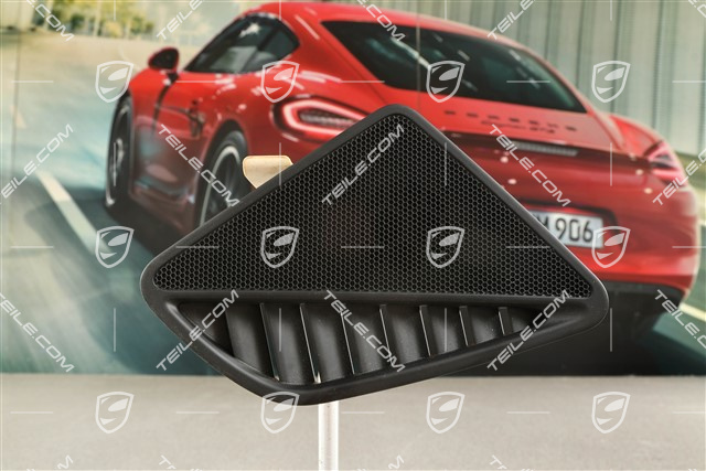 Dashboard cover trim for speaker, Black, L