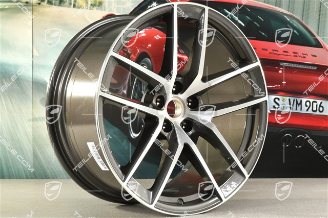 20-inch wheel rim "Macan S" 10J x 20 ET19, Titanium