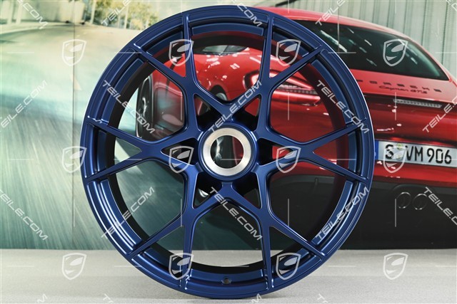 20" GT4 RS / Spyder RS Felge, 11J x 20 ET50, indigoblau