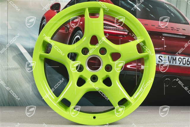 19" Felga Carrera S, 11J x 19 ET51, Lizard green