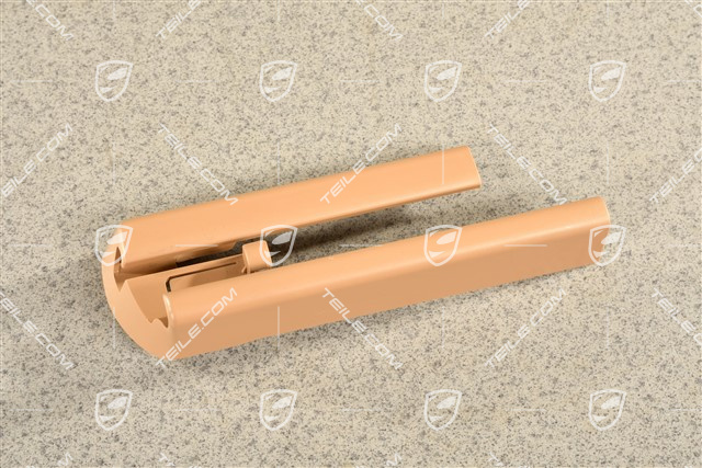 Abdeckung, Abdeckschiene für Vordersitz, Luxorbeige, L