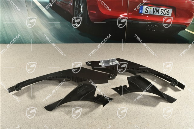 GT4, Prowadnica powietrza nadkola przednie część tylna, L+R