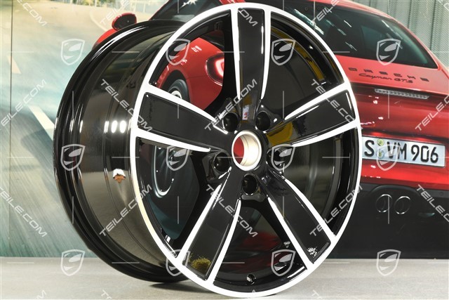 20" Felge Sport Classic Komfort, 10,5J x 20 ET55, schwarz hochglanz