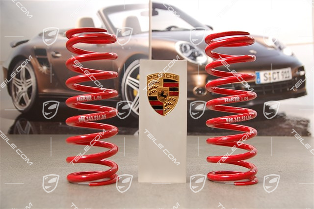 Schraubenfeder, GT3, 1 Satz (L+R)