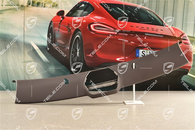 Cabrio, Tapicerka ramy szyby czołowej, Skóra, Space Grey