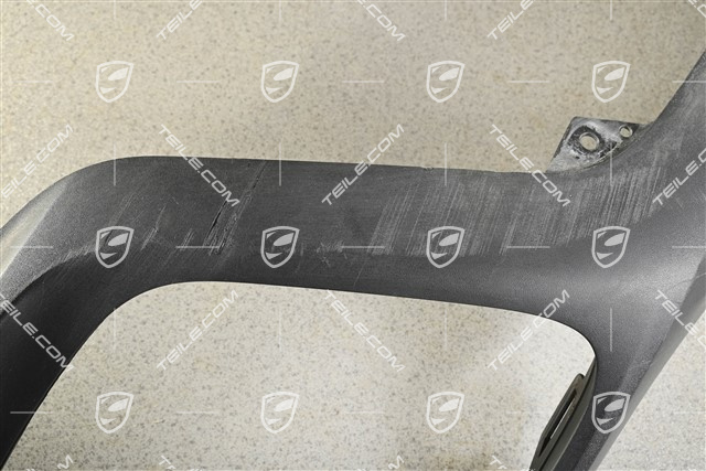 Spoiler rear, matt black (bad visual condition)