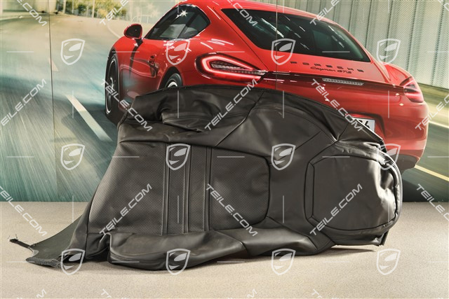 Coupe, Lehnenbezug, Leder, Schwarz, GTS, R