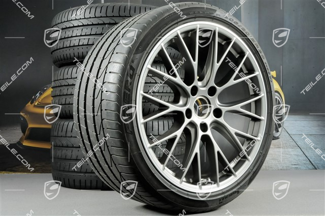 20" RS SPYDER Design Sommerräder Satz, Felgen 8,5J x 20 ET49 + 11,5J x 20 ET76 + Sommerreifen 245/35 R20 + 305/30 R20