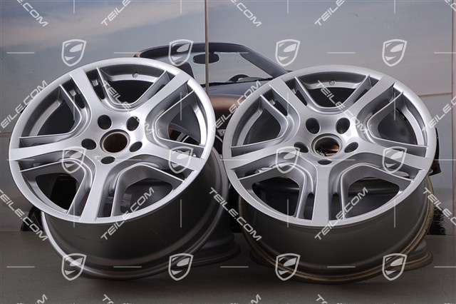 19" Felgensatz Panamera Design, 10J x 19 ET61 + 9J x 19 ET60