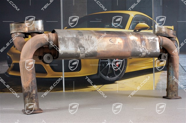 Sport muffler Techart, Turbo
