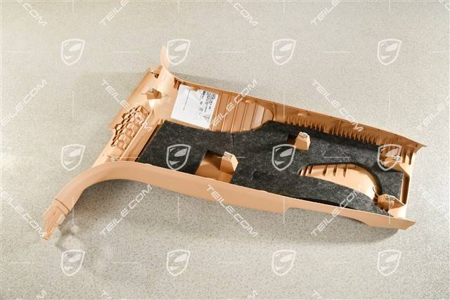 Tapicerka dolna słupka B, beżowa / Luxor Beige, R