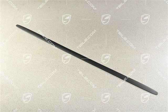 Dach Zierleiste, Satin Schwarz