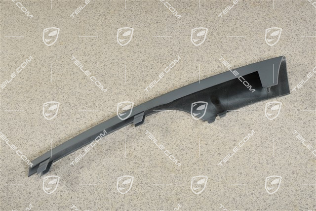 Front bumper disc / trim, prime coated, lower, R