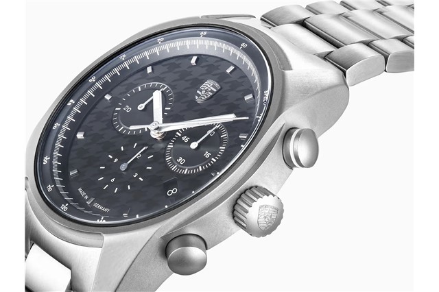 Męski Chronograph – Pepita, srebrny/czarny, Limited Edition / 1.911 szt.