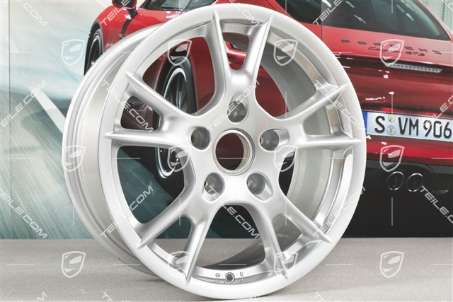 17-inch wheel set Boxster II, 6,5J x 17 ET55 + 8J x 17 ET40
