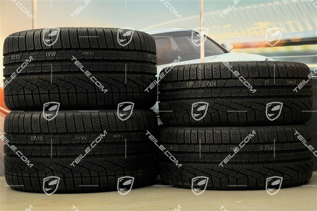 19" Komplet kół zimowych, 911 Turbo II, felgi 8J x 19 ET57 + 11J x 19 ET51, opony 235/35 R19 + 295/30 R19