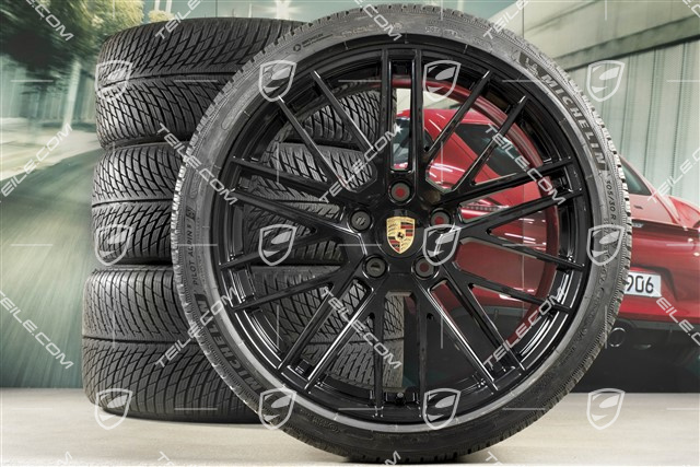 20/21-inch Turbo V winter wheel set, wheel rims 8,5J x 20 ET40 + 11J x 21 ET66 + winter tyres 245/35 R20 + 305/30 R21