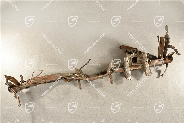 Retaining frame for dashboard