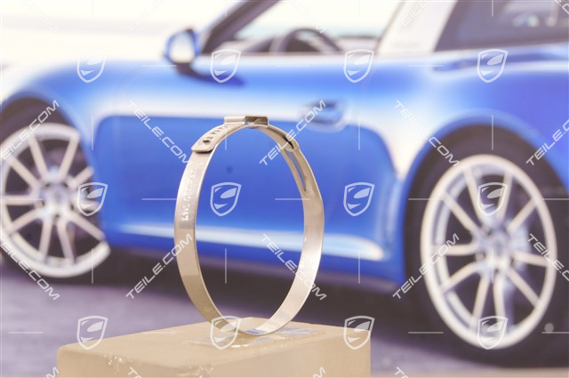 Clamping ring for steering gear / rack