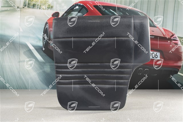 Back seat lower / cushion, Coupe/Targa, leatherette, Metropole blue, R