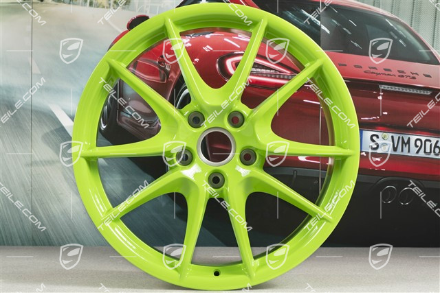 20" Felga Carrera S III, 8,5J x 20 ET51, Lizard green