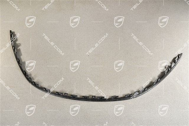 Front bumper spoiler / lower part trim, Black