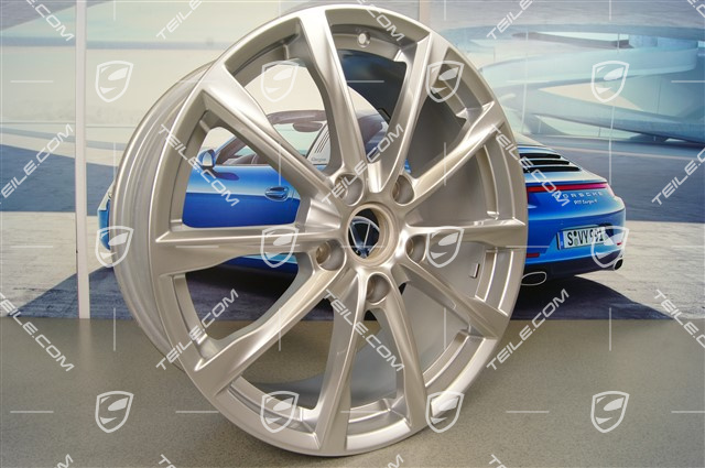 19" komplet felg Boxster S, 8J x 19 ET57 + 10J x 19 ET45