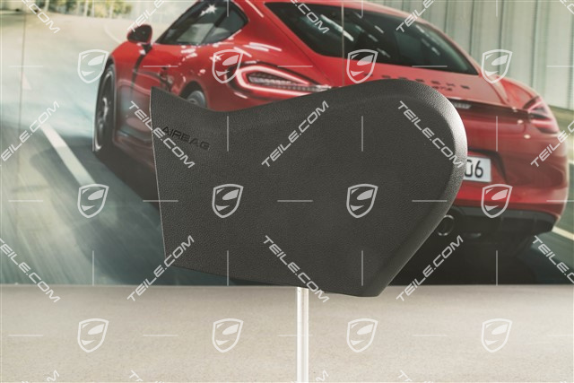 Blenda fotela przedniego, zewnetrzna, czarna, L