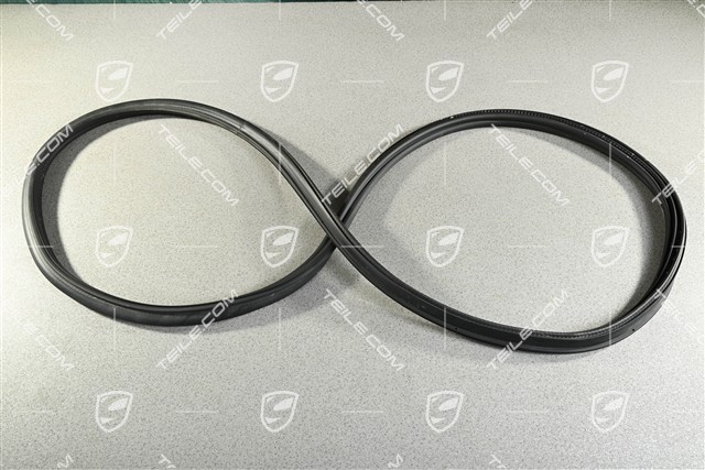 Trunk lid gasket / seal, rear