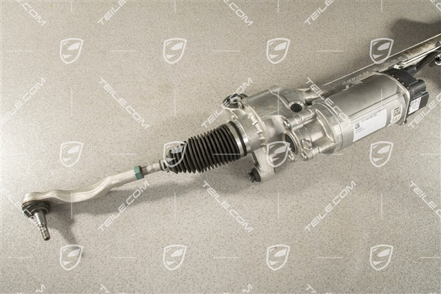 Przekładnia kierownicza, Tylna oś skrętna