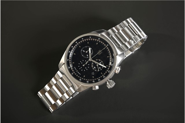 Męski Chronograph – Pepita, srebrny/czarny, Limited Edition / 1.911 szt.