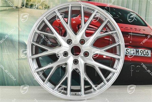 21" Felge Panamera Sport Design, 10,5J x 21 ET71, für Winterbetrieb, brilliantchrom