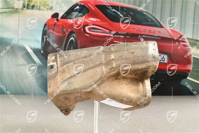 Muffler protective plate