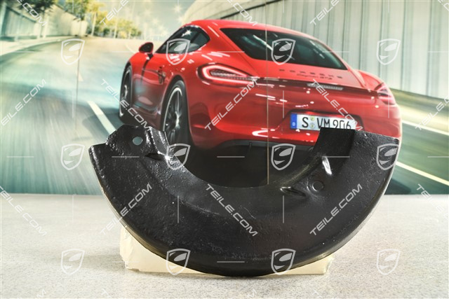 Protective plate, rear