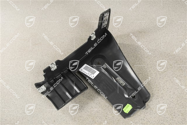 Cover spoiler wheel rear, L