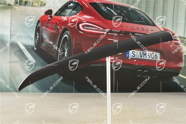 Lamelka / blenda kratki zderzaka, środkowa, czarny mat, Sport Design Package, L