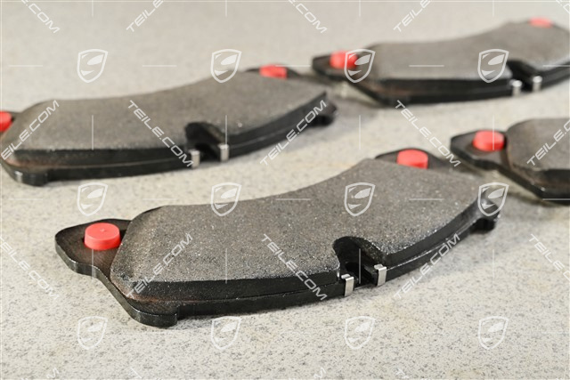 Komplet klocków hamulcowych, 18", czarny zacisk, L+R