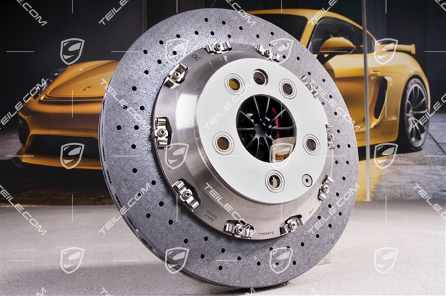 PCCB ceramicyna tarcza hamulcowa, żółty zacisk, R